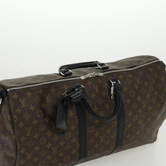 LOUIS VUITTON Monogram Macassar Keepall Bandouliere 55 M56714 - Picture 6 of 16